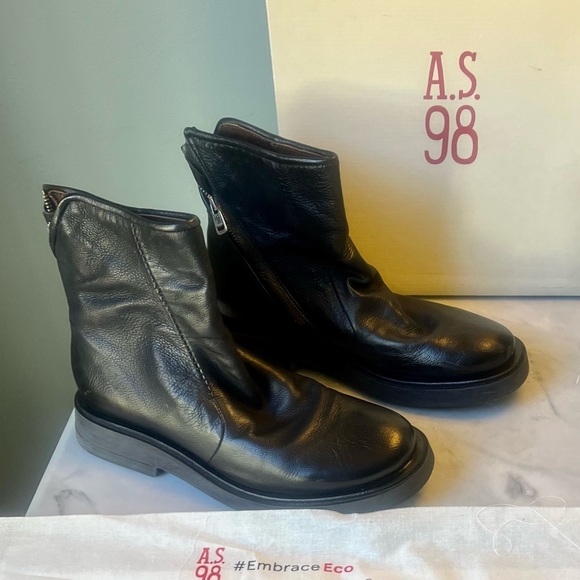 Black boots from A.S. 98 - Picture 3 of 3